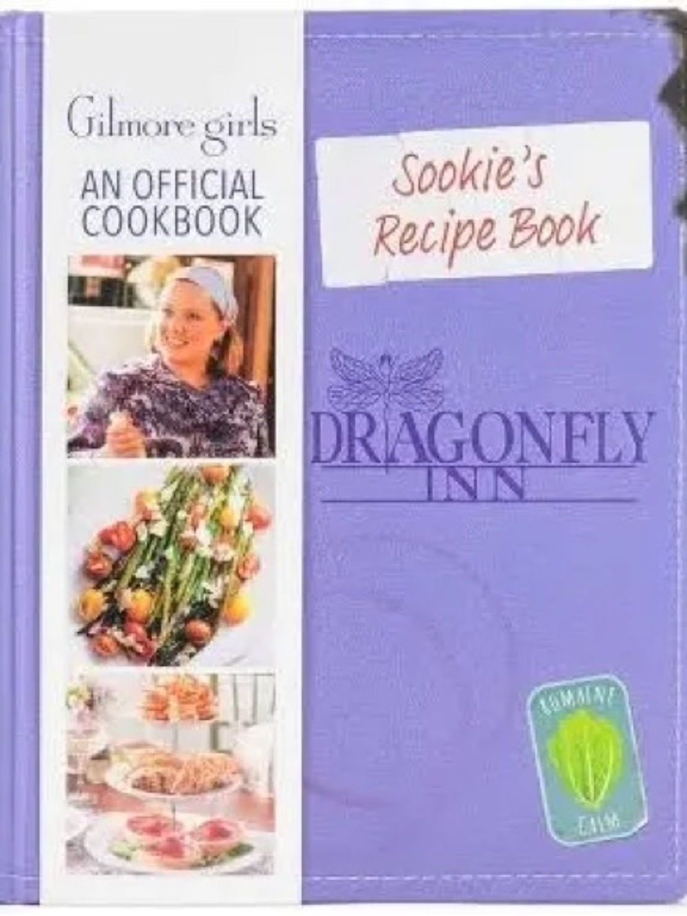 Gilmore Girls Sookie's Recipe Book - Purple Dragonfly Inn Cookbook-Brand New.